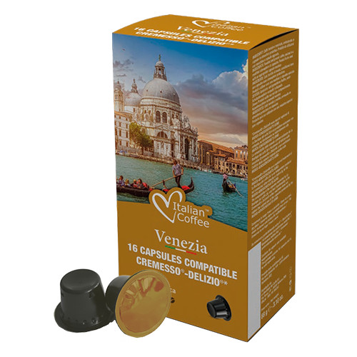 16 capsules | Venezia | Cremesso® Delizio® | Italian Coffee