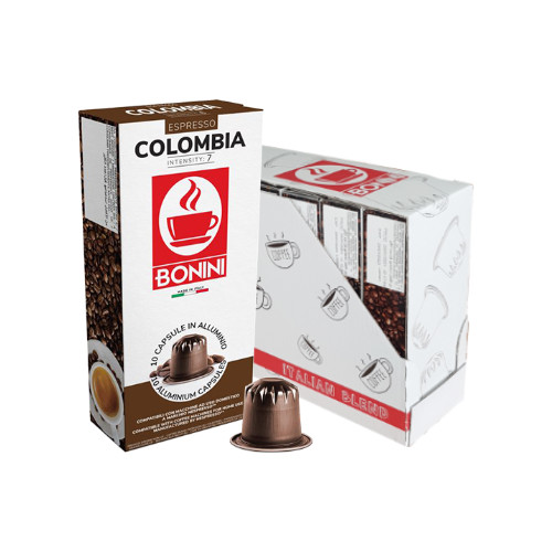 100 Alu-Kapseln Colombia  Tiziano Bonini | Nespresso® kompatibel- Master Box