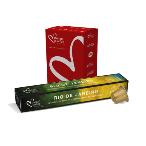 Master Box - RIO DE JANEIRO 100 capsules en aluminium