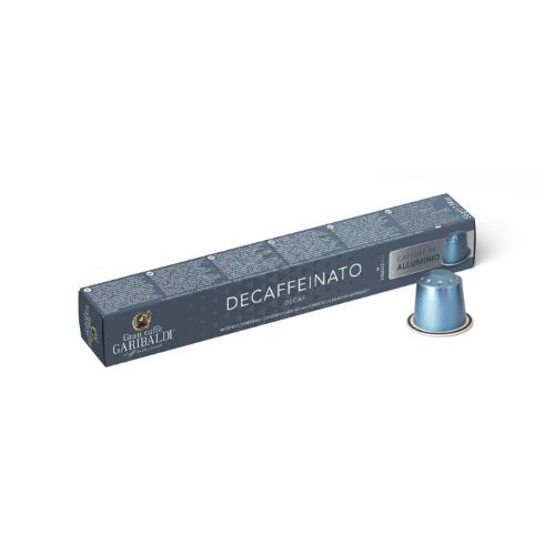 10 aluminum capsules DECA GARIBALDI Nespresso® com.