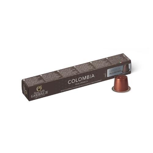 10 capsule in alluminio COLOMBIA GARIBALDI Nespresso® com.